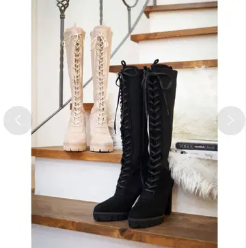 darich 청키 부츠 블랙