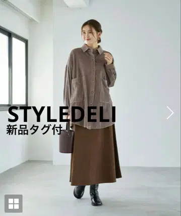 스타일 델리 코듀로이 셔츠 자켓 STYLEDELI