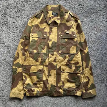 A.P.C 카모플라쥬 자켓 커버올 밀리터리 archive 레어
