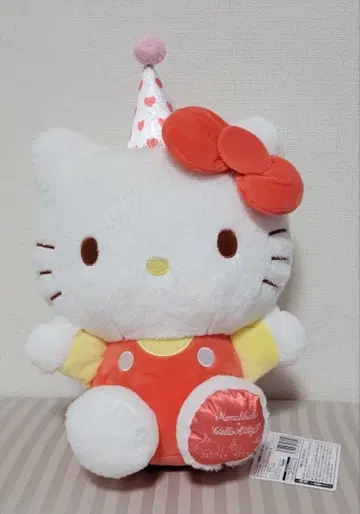 몽치치 x 헬로키티 기념일 초 BIG 봉제 인형 KITTY