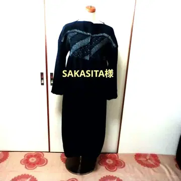 기모노 리메이크 코디건풍 (헤코오비)