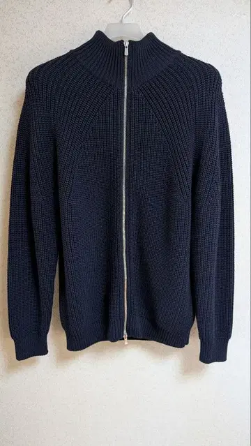 바토너 시그니처 드라이버즈 니트 남성용 사이즈 2 네이비