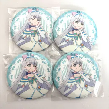 프리큐어 드림 스테이지 캔뱃지 큐어냐미 야옹야옹 유키