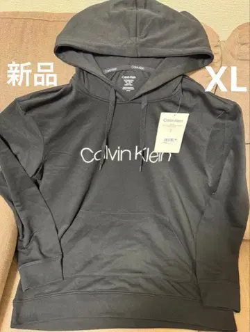 [ 미사용 새상품 ] Calvin Klein XL 후드티 블랙