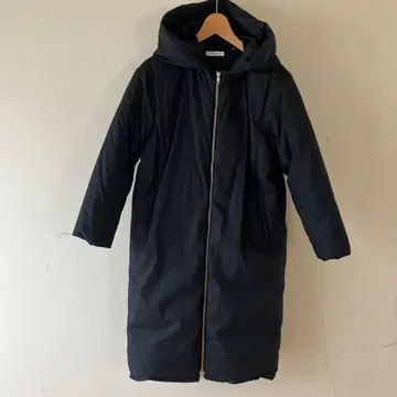 STATE OF MIND 오쿠사 나오코 착용 코튼 다운 코트 블랙