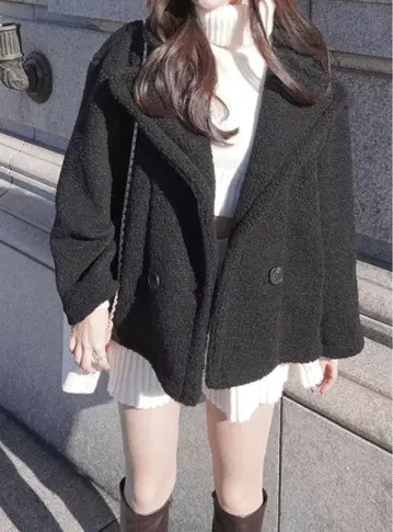 GRL 보아 자켓 k9195d 블랙