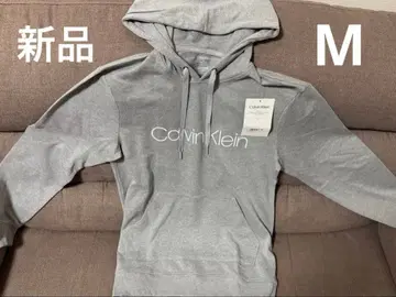 [ 미사용 새상품 ] Calvin Klein M 사이즈 그레이 후드티