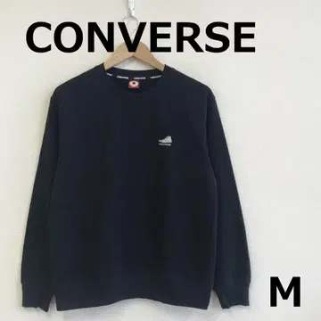 A1219B10 [ CONVERSE ] 로고 자수 맨투맨