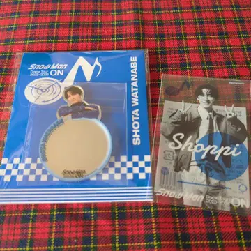 Snow Man 와타나베 쇼타 거울 스티커 클리어 스티커