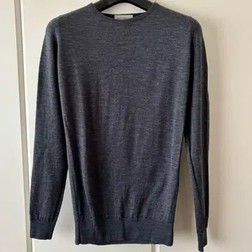 JOHN SMEDLEY 존스메들리 크루넥 니트 S 그레이