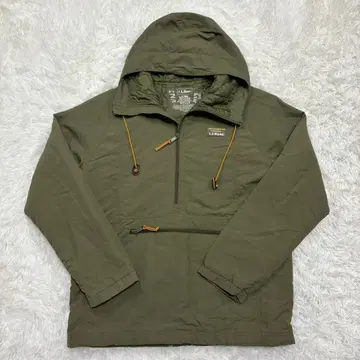 [ 새상품급 ] 엘엘빈 마운틴 파카 후드 부착 나일론 카키