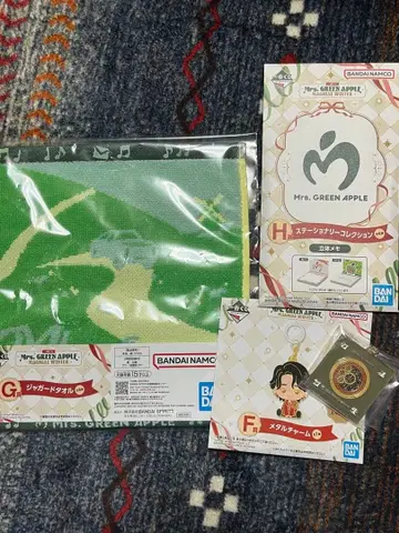 Mrs. GREEN APPLE 제일복권 3종 세트