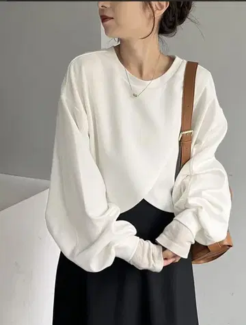 CAPRICIEUX LE'MAGE 본딩 카슈쿨 풀오버