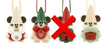 디즈니 크리스마스 리루린린 캡슐 토이 가챠 2024 미사용