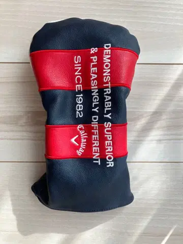 Callaway 드라이버용 골프헤드커버 네이비/레드/화이트