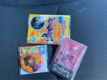 주토피아 해피 복권 멀티 케이스 틴 거울 닉 아크릴 스탠드