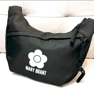 마리콴트 숄더백 블랙