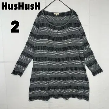 HusHusH 하쉬아쉬 (2) 보더 니트 튜닉