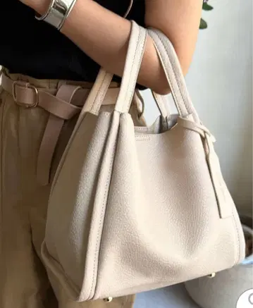 DOU DOU 미니 숄더 부착 소프트 가죽 느낌 미니 백