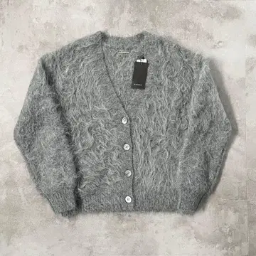 미사용 새상품 anuans 아뉴앙스 수리 알파카 니트 가디건