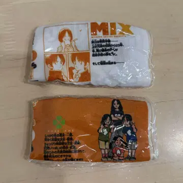 [2개 세트] 아다치 미츠루 파우치 mix 크로스 게임