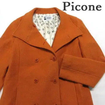 MY1929 Picone 피코네 울 코트 탁한 오렌지 38