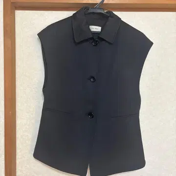 네이비 슬리브리스 베스트