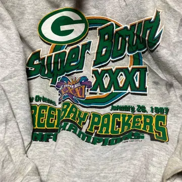 LOGO7 로고세븐 슈퍼볼 XXXI 그레이 트레이닝복 미국제