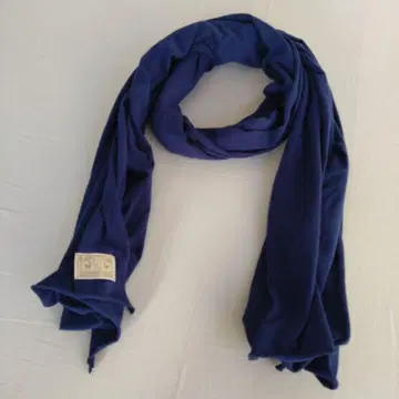 나카가와 마사시치 상점 스톨 머플러 네이비