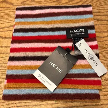 MACKIE 머플러 미사용 새상품