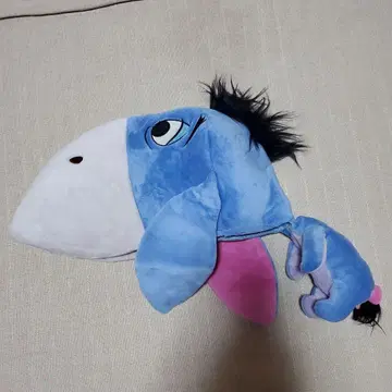 이요르 봉제 인형 캡