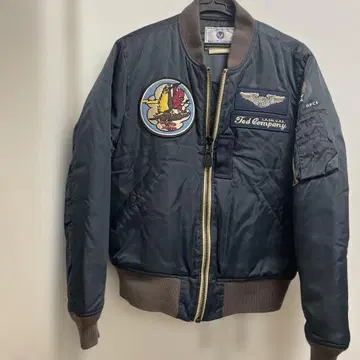 새상품급 테드맨 MA-1 플라이트 자켓 사이즈 38