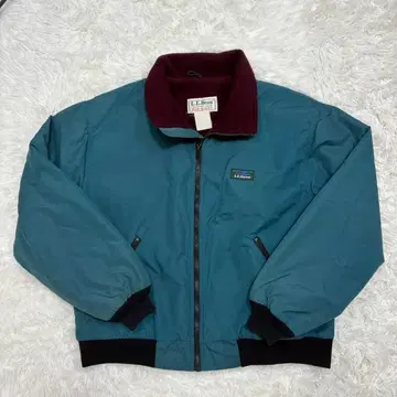 90s 엘엘빈 웜업 자켓 블루종 속기모 블루