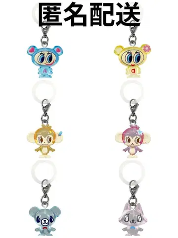 [ 새상품 ] 나루미야 캐릭터즈 메지루시 액세서리 6개 세트