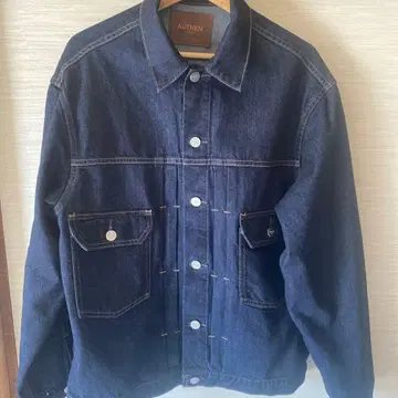 AUTHEN 다크 데님 데님 자켓