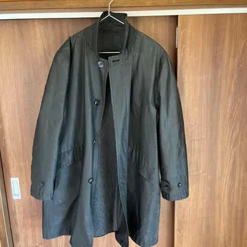 SHIPS 블랙 체스터 코트 L