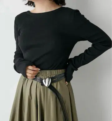 Whim Gazette (윔 가젯) V 백산 골지 티셔츠