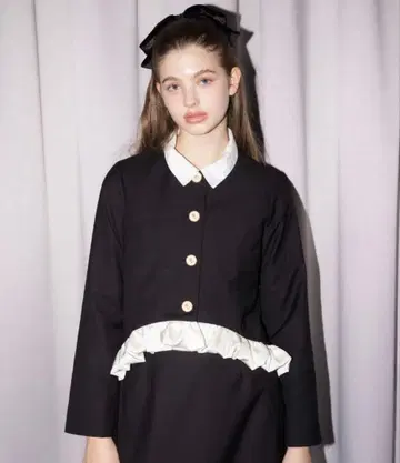 idem 이뎀 blooming frill jacket