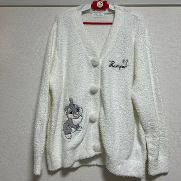 [새상품급] SNIDEL HOME Disney 토드 자수 화이트 룸웨어