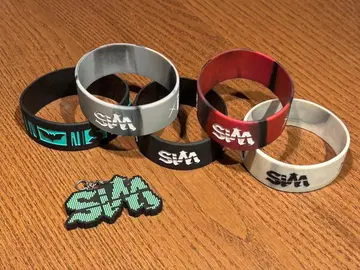 SiM 러버 밴드 세트 5개