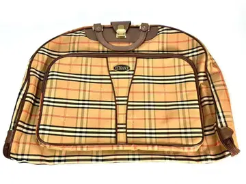 새상품 EL'EGANCE 노바 체크 패턴 가먼트 백