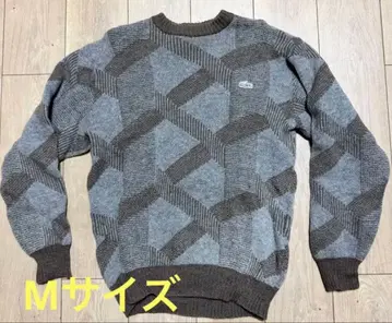 [ 좋은 배색 ] 라코스테 니트 은악어 M 사이즈