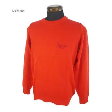 핑 골프 크루넥 니트 [ L 사이즈 ] 레드 6213270001