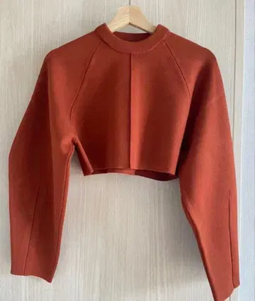 UN3D. 코쿤 슬리브 숏 니트