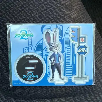 주토피아2 happy 복권 아크릴 스탠드 블록 G상 주디