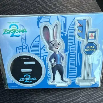 주토피아2 happy 복권 아크릴 스탠드 블록 G상 주디