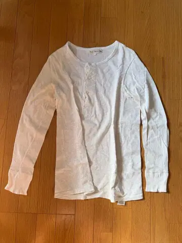 Merz & Schwanen 화이트 헨리넥 셔츠 사이즈 4