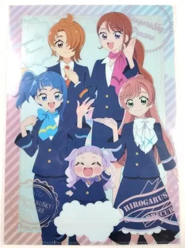 (미개봉) 클리어 파일 집합 히로걸 스카이! 프리큐어