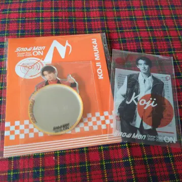 SnowMan 무카이 코지 거울 스티커 클리어 스티커