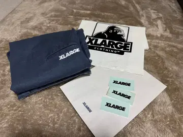 XLARGE&Dickies 콜라보 네이비 숏팬츠 부속품 포함